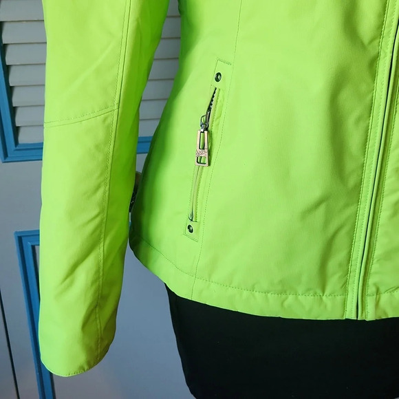 Vintage Skea Bright Green Winter Jacket - Picture 6 of 16